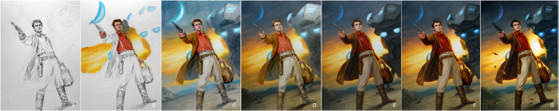 Illustration for article titled How I Drew Firefly's Mal Reynolds